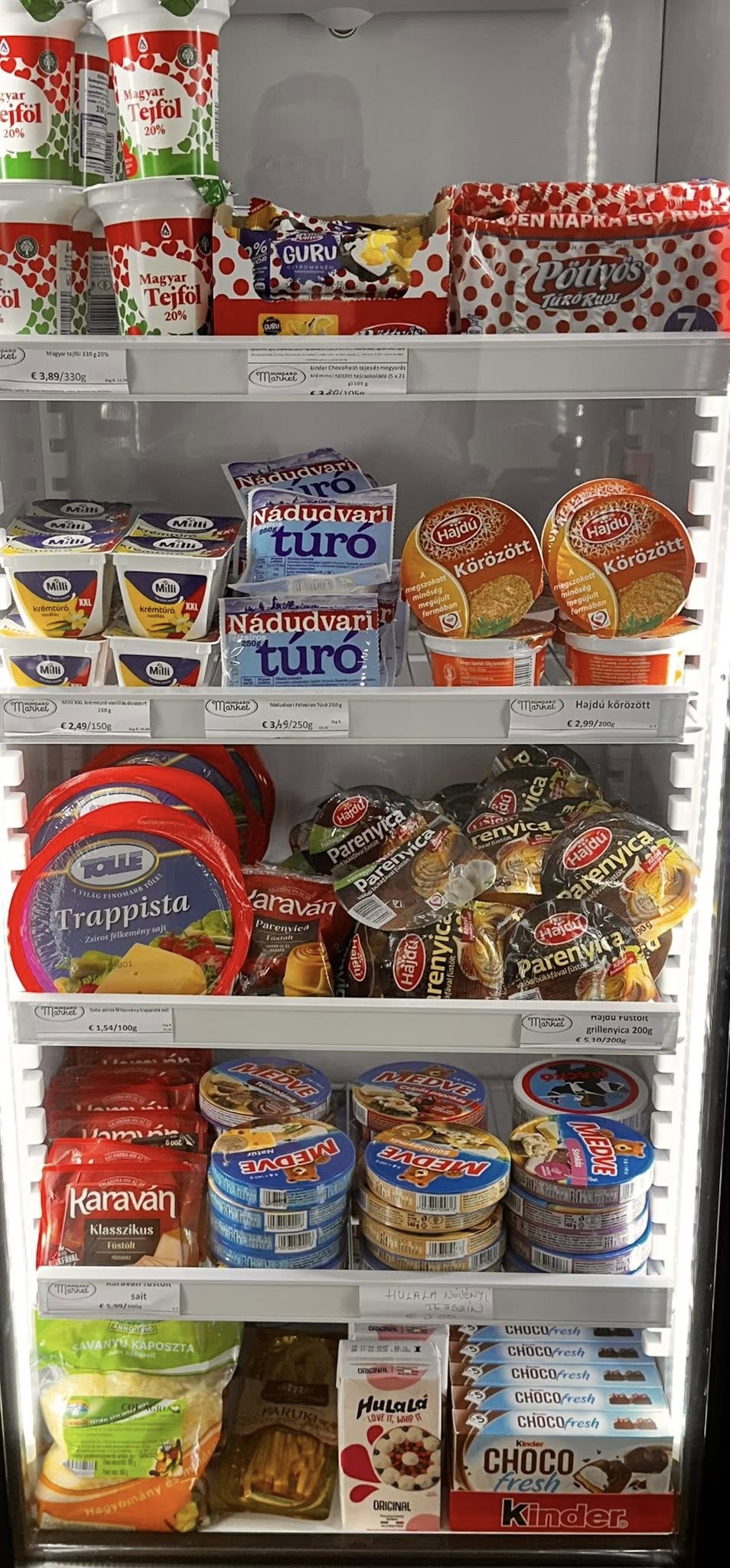 Hungarian food selection placeholder